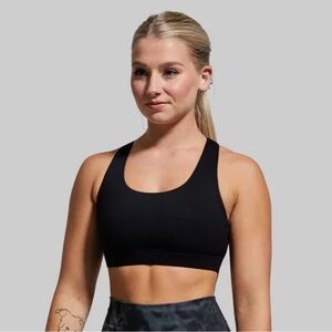 Born Primitive Your Essential Sports Bra Black Large Women's